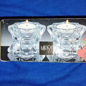 Mikasa candle holders